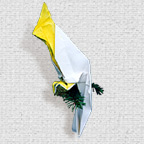 Origami Cockatoo