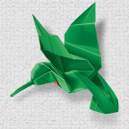 Origami Hummingbird